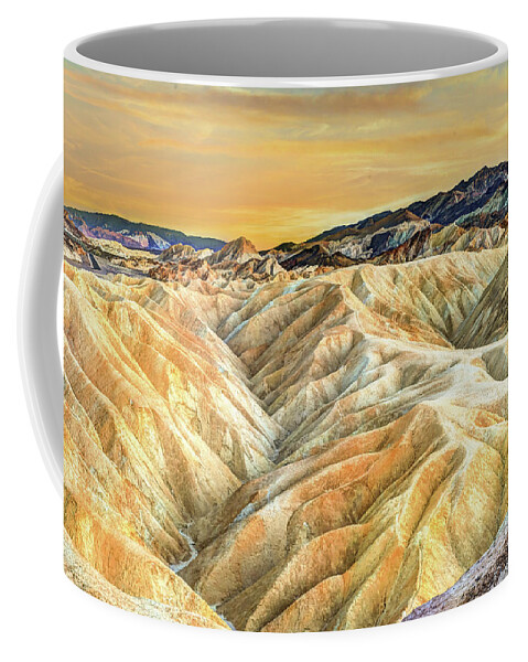 Death Valley California Coffee Mug featuring the photograph Death Valley Sunset #2 by Joe Granita