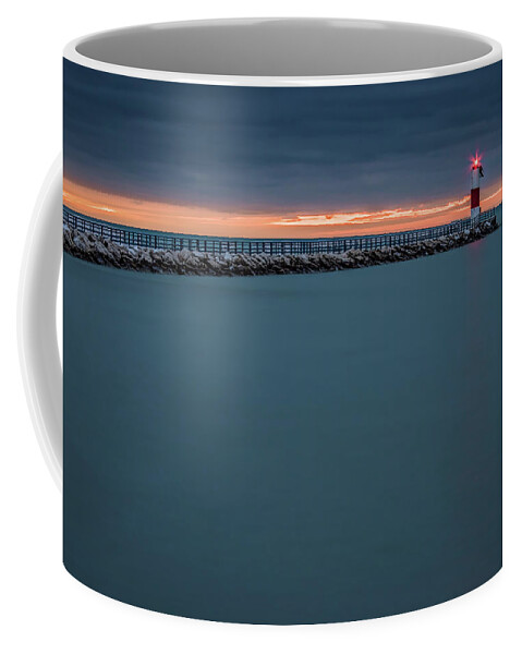 Calm Coffee Mug featuring the photograph December Dawn by Bill Chizek