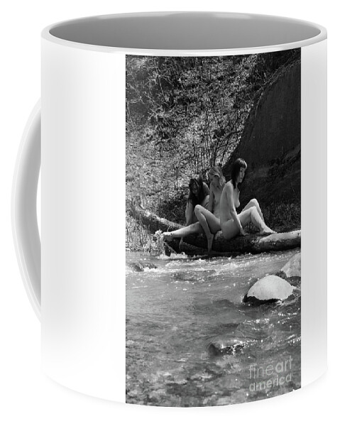 Girl Coffee Mug featuring the photograph Deep In Thought by Robert WK Clark