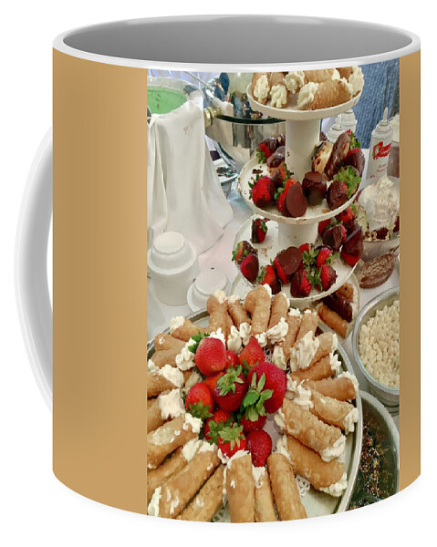 Food Coffee Mug featuring the photograph Delectable Desserts by Lisa Pearlman
