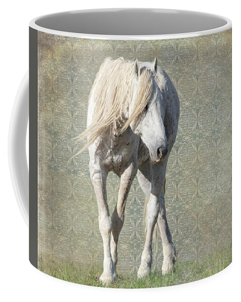 Wild Horses Coffee Mug featuring the photograph Desert Dance by Mary Hone