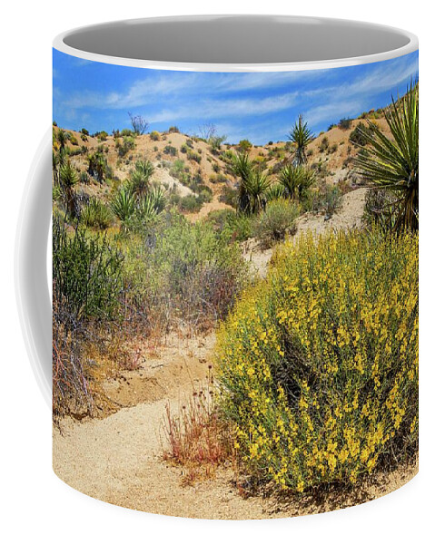 Flowers Coffee Mug featuring the photograph Desert Landscape by Marisa Geraghty Photography