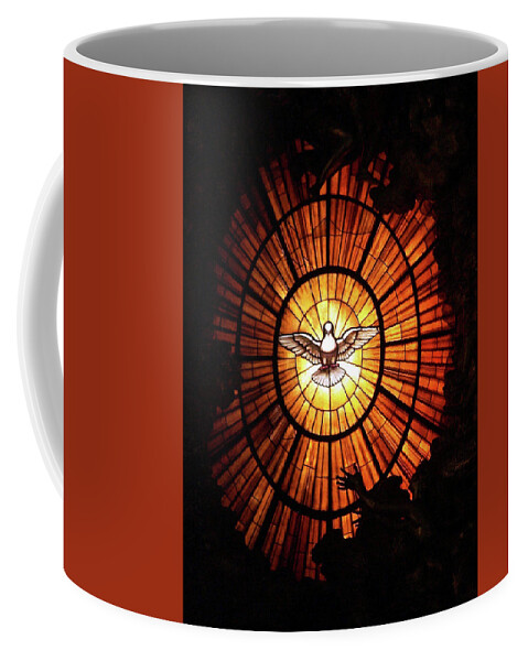 Italy Coffee Mug featuring the photograph Dove Of The Holy Spirit by Jennifer Robin