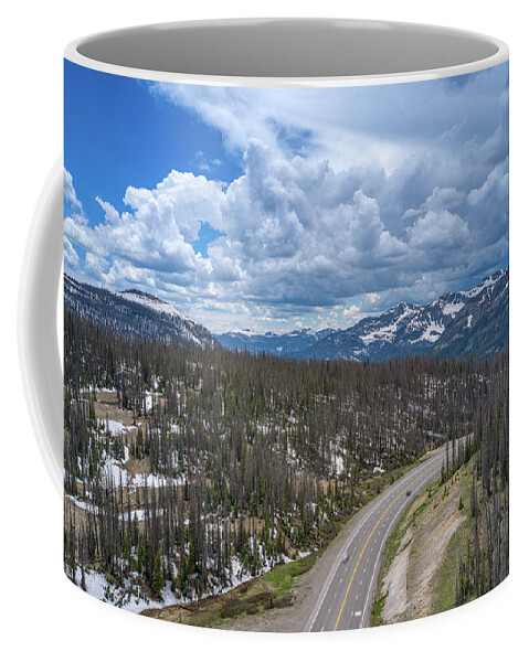 Sunsets Coffee Mug featuring the photograph Dramatic Colorado Clouds by Anthony Giammarino