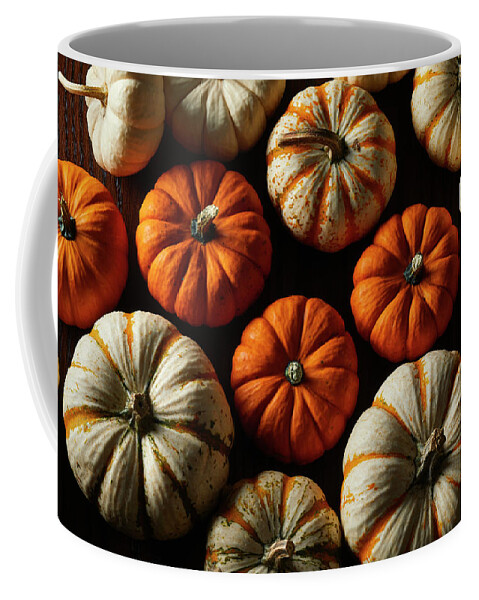 Food Coffee Mug featuring the photograph Dramatic Pumpkins #5 by Cuisine at Home