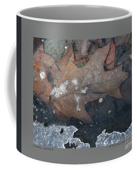 Leaf Coffee Mug featuring the photograph Dreamy Leaves-II by Patricia Overmoyer