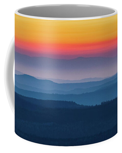 Duncan Peak Coffee Mug featuring the photograph Duncan Peak by Mike Ronnebeck