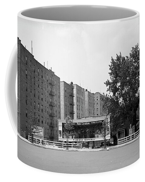 1932 Coffee Mug featuring the photograph Dyckman Street and Riverside Drive, 1932 by Cole Thompson