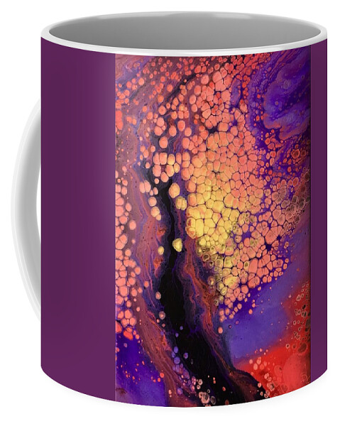 Painting Coffee Mug featuring the painting Eat a Peach by Steve Chase