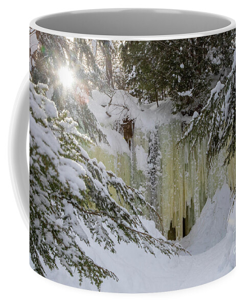 Eben Ice Caves Coffee Mug featuring the photograph Eben Ice Caves by Jim West