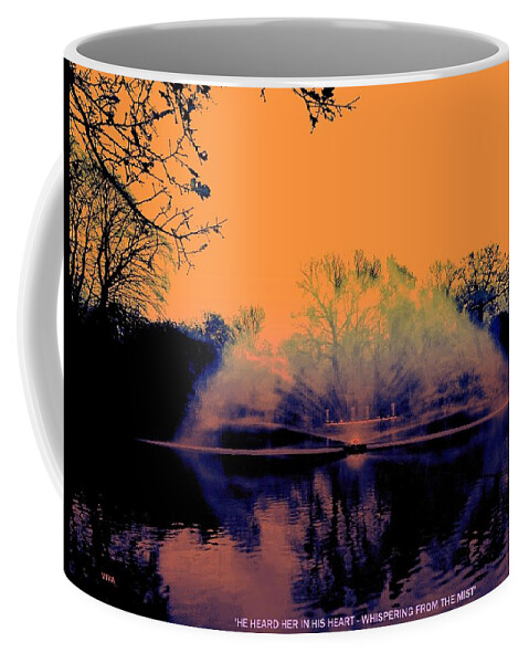 Sunset Coffee Mug featuring the photograph Edit This 14 - MIST by VIVA Anderson