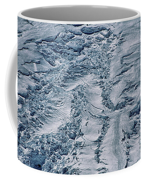 Emmons Coffee Mug featuring the photograph Emmons Glacier on Mount Rainier by Steve Estvanik