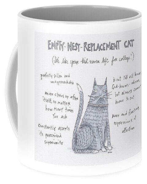 Empty Nest Replacement Cat Coffee Mug