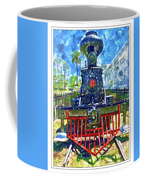 Train Coffee Mug featuring the photograph Engine 11 by Peggy Dietz