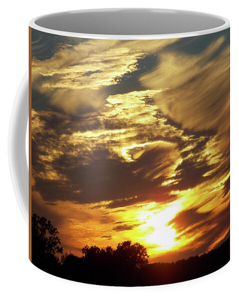 Sky Coffee Mug featuring the photograph Enjoy The Autumn Sky by Matthew Seufer