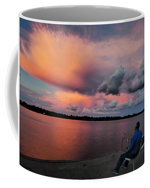  Coffee Mug featuring the photograph Enjoying the View by Jerry Connally