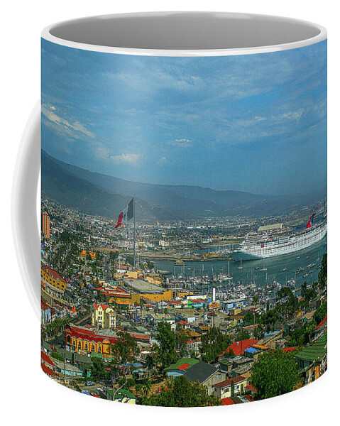 Mexico Coffee Mug featuring the photograph Ensenada Bay, Baja California by Robert McKinstry