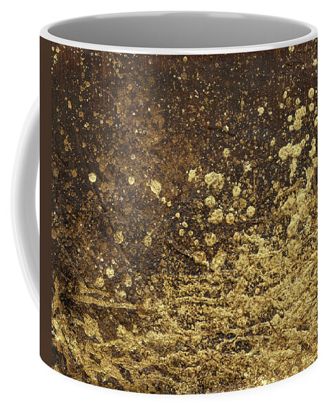 Abstract Coffee Mug featuring the painting Equitorial I by Ren?e W. Stramel