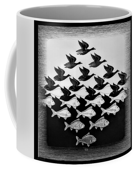 Maurits Cornelis Escher Coffee Mug featuring the photograph Escher 115 by Rob Hans