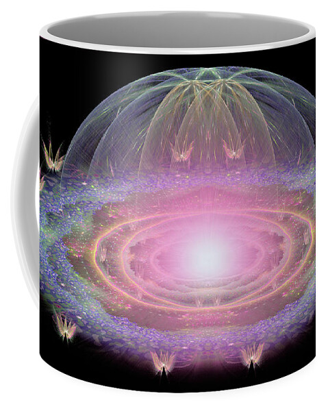  Coffee Mug featuring the digital art Esther by Missy Gainer