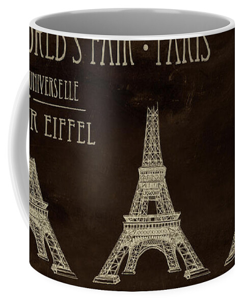 Architecture Coffee Mug featuring the painting Exposition Universelle by Ethan Harper