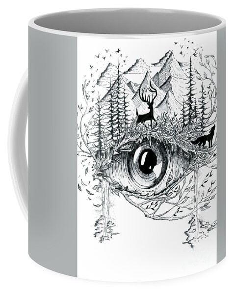 Eye Nature Coffee Mug Sale by Graf
