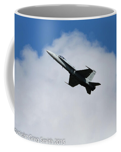 F18 Coffee Mug featuring the photograph F18 by Greg Smith