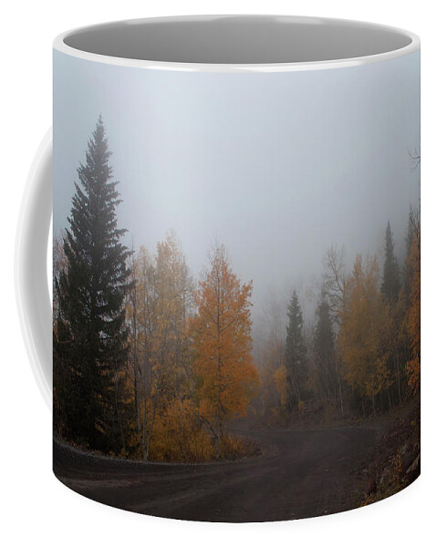 Grand Mesa Coffee Mug featuring the photograph Fairy Mists by Julia McHugh