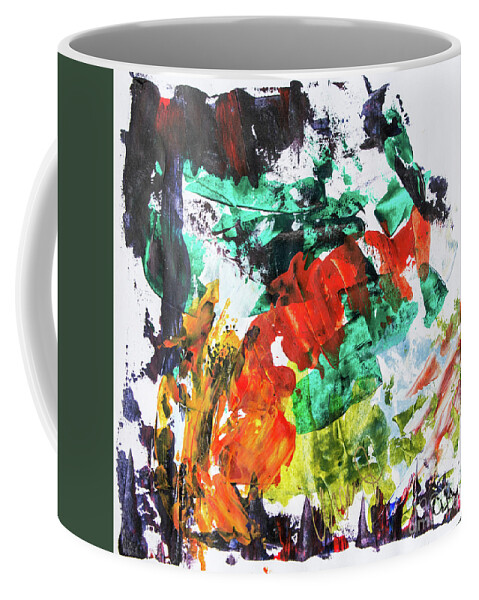 Mood Coffee Mug featuring the painting Fall into Spring by Cheryl McClure