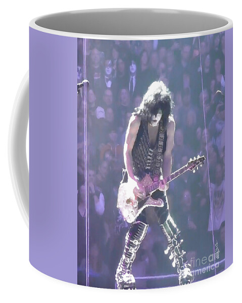 Paul Stanley Coffee Mug featuring the photograph Farewell Paul by Billy Knight
