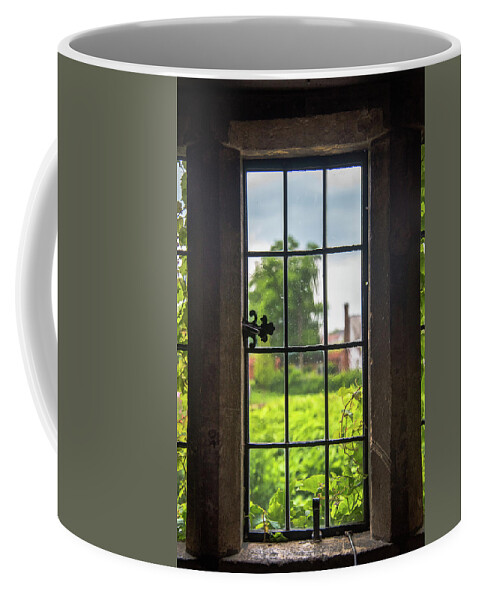 Window Coffee Mug featuring the photograph Farmhouse Window by Glen Carpenter