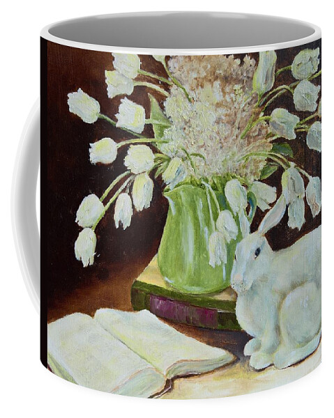 Bible Coffee Mug featuring the painting Favorite Things by ML McCormick