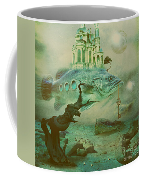 Nemo Coffee Mug featuring the digital art Finding Captain Nemo by Alexa Szlavics