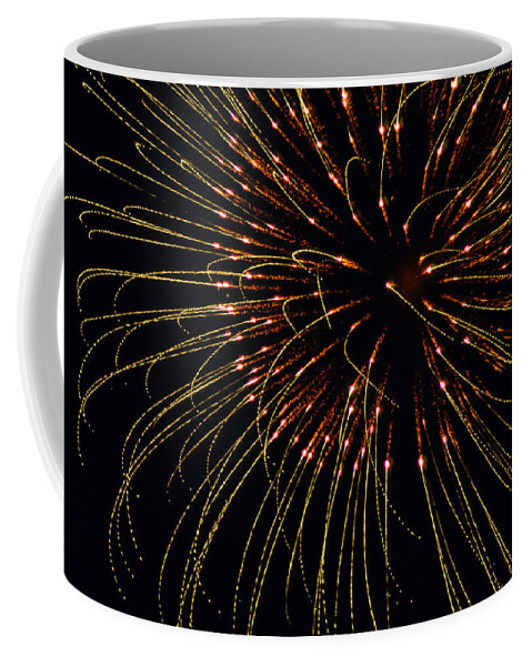 Fireworks Coffee Mug featuring the photograph Fireworks Bad Hair Day by Meta Gatschenberger