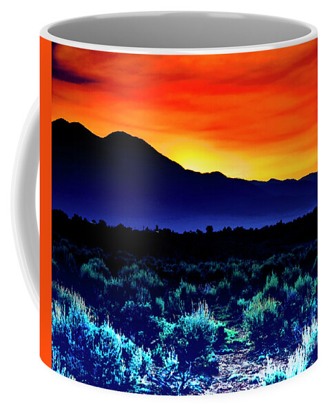 Santa Coffee Mug featuring the photograph First Light V by Charles Muhle