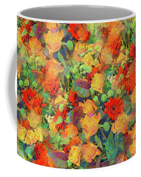 Flowers Coffee Mug featuring the photograph Floral Persuasion by Jack Torcello