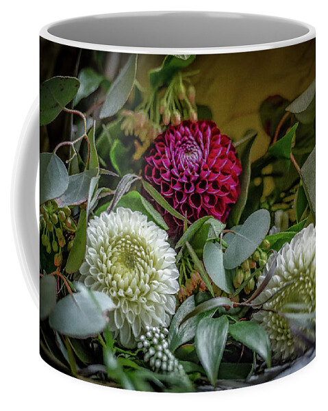 New York Coffee Mug featuring the photograph Floral Still Life by David Downs