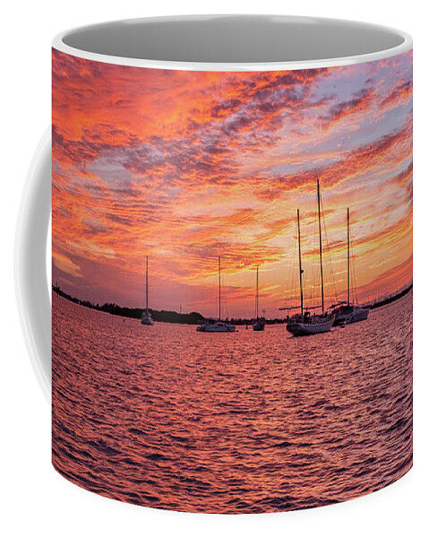 Florida Coffee Mug featuring the photograph Florida Keys Sunset by Mark Duehmig