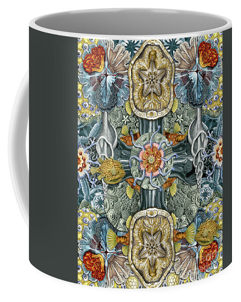 Fish Coffee Mug featuring the digital art Forms of Nature #6 by Kenneth Rougeau
