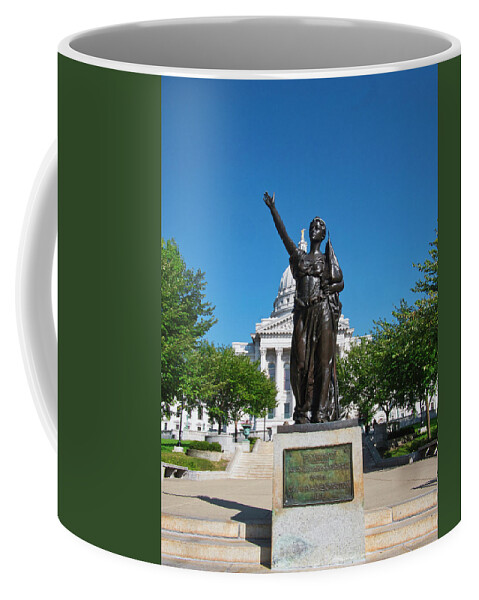 Madison Coffee Mug featuring the photograph Forward - Madison - Wisconsin by Steven Ralser