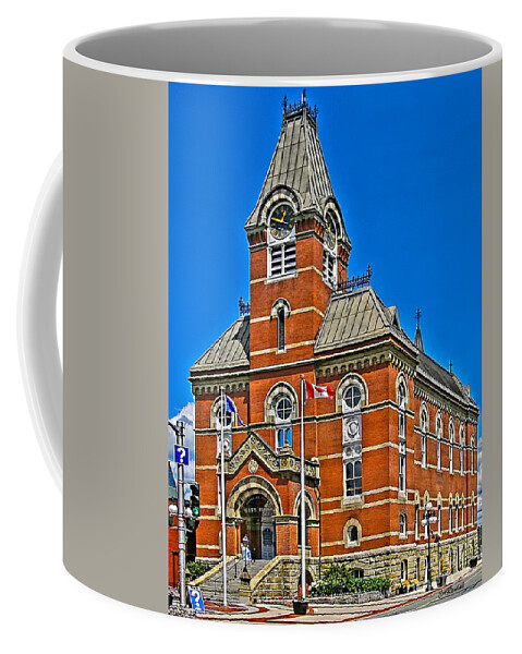 City Coffee Mug featuring the photograph Fredericton City Hall by Carol Randall