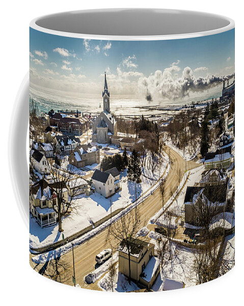 Frigid Coffee Mug featuring the photograph Freezing in Port by James Meyer