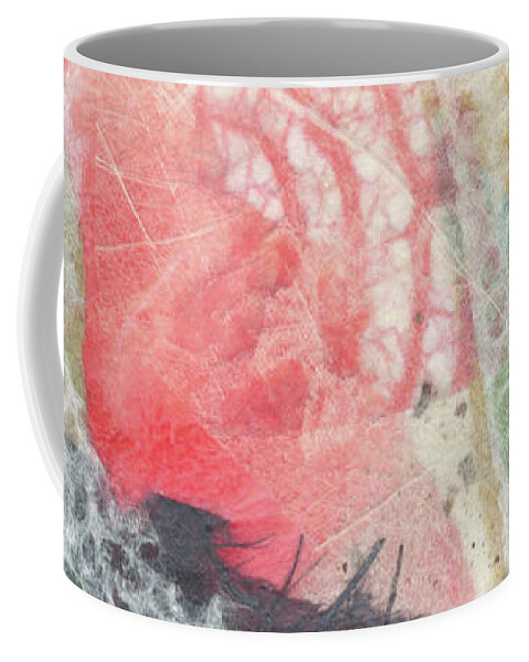 Collage Coffee Mug featuring the mixed media Fresh Pressed #10 by Christine Chin-Fook