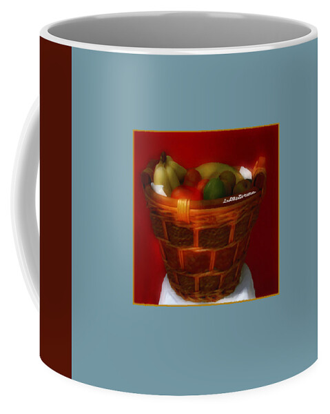 Art Coffee Mug featuring the digital art Fruit Art 39 by Miss Pet Sitter
