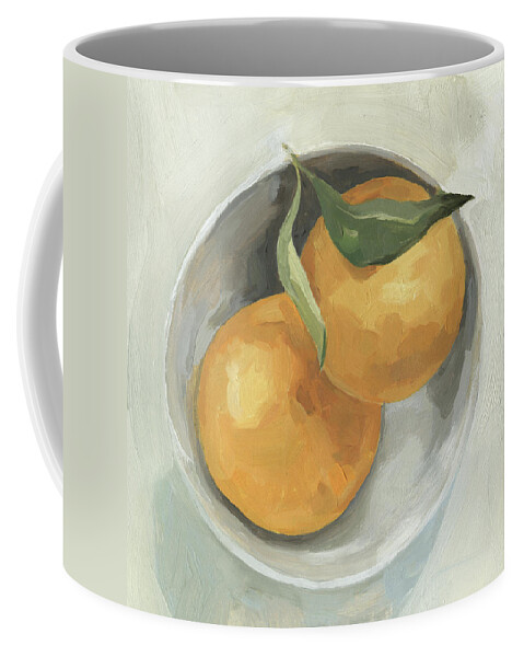 Kitchen Coffee Mug featuring the painting Fruit Bowl II by Emma Scarvey