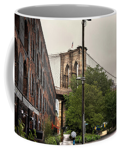 Dumbo Coffee Mug featuring the photograph Fulton Ferry Park by TS Photo
