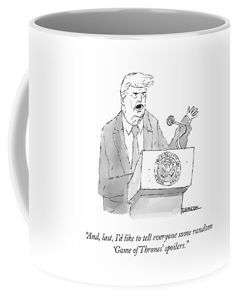 Game Of Thrones Spoilers Coffee Mug