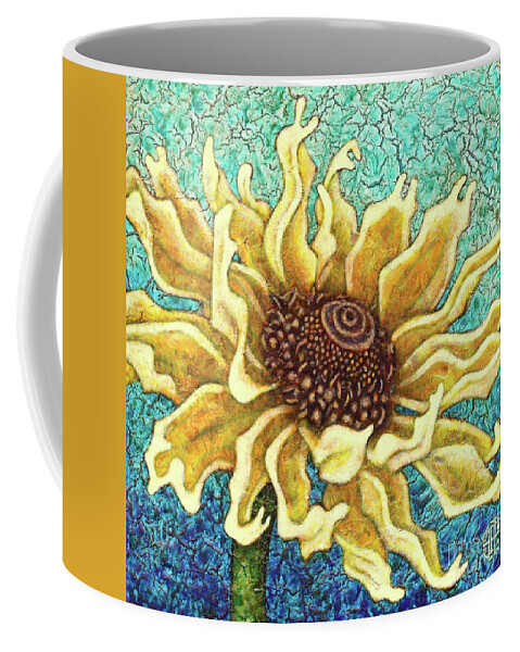 Garden Coffee Mug featuring the painting Garden Room 34 by Amy E Fraser