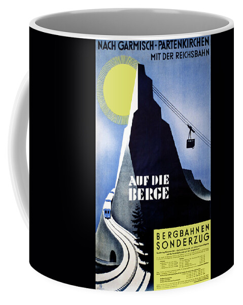 Garmisch-partenkirchen Coffee Mug featuring the digital art Garmisch-Partenkirchen by Long Shot