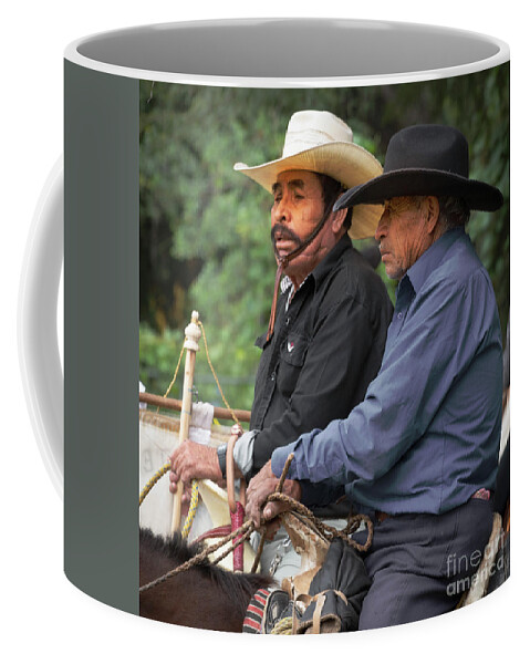 Cowboys Coffee Mug featuring the photograph Getting too old for this by Barry Weiss